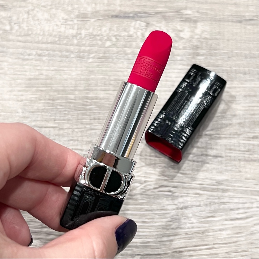 Dior Rouge Atelier of Dreams Lipstick Winter Poppy 862 Limited Edition Full size